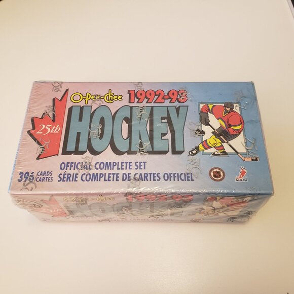 1992-93 OPC O-Pee-Chee Factory Sealed Hockey Cards Boxed Set - 25th Anniversary - Picture 1 of 8